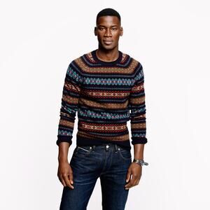JCrew Alpine Fair Isle Sweater - S